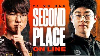 SECOND PLACE IS ON THE LINE - T1 VS HLE LCK SPRING 2025