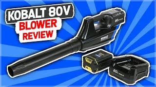 Lowes Kobalt 80 Volt Max Electric Blower Review