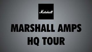 Marshall Amps Factory Tour