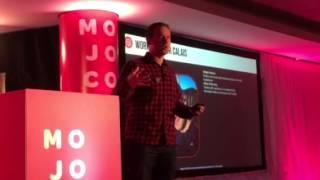 Christian Payne - @Documentally - on kit for the job at #Mojocon
