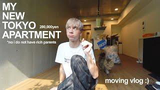 my new tokyo apartment ˎˊ˗ empty tour + moving vlog