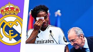 REAL MADRID | ENDRICK se emociona en su presentación en el Bernabéu: "Es un sueño"