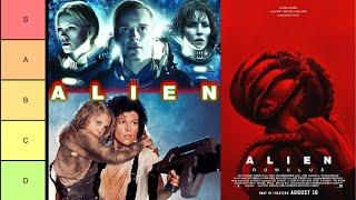 Ranking Every Alien Movie | TIER LIST | with Alien: Romulus (2024)