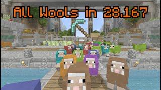 [WR] Minecraft Console Aquatic Tutorial All Wools Speedrun in 28 Seconds