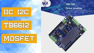 IIC I2C TB6612 Mosfet DC Stepper Motor Module Board PCA9685 PWM Servo Driver Shield V2 Ardui Robot P