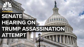 Senate hearing on examining security failures leading to Trump assassination attempt — 7/30/24