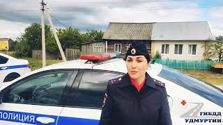 21.06.2023 Момент ДТП в с. Вавож с наездом мусоровоза на подростка велосипедиста. Удмуртия.