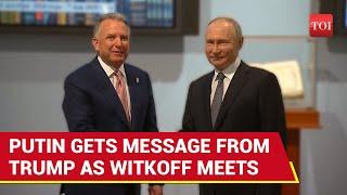 Putin Receives SHOCKING Message From Trump As US Special Envoy Witkoff Meets Russia Prez