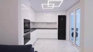 Глянцевая кухня на Авиационной, 35