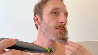 How To Maintain a Scruff Stubble Beard Using Electric Shaver OneBlade? Beard Trimming