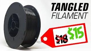 Level Unlocked $15 3D Printer Filament | The Road to $10 Filament