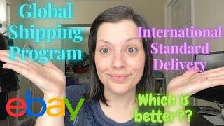 Ebay's Global Shipping Program Versus Standard International Delivery