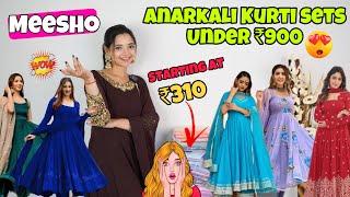 Meesho *Anarkali Kurtis* under ₹900 only️ | Starting at ₹310 #meesho #anarkali #meeshohaul