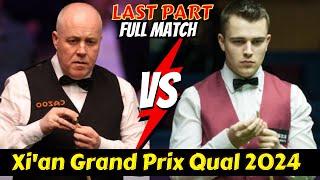 John Higgins vs Alexander Ursenbacher | Xi'an Grand Prix Qual Snooker 2024 | Last Part
