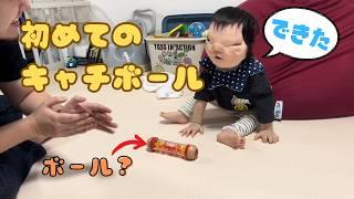 【あんよがフィーバー】そんな遊びできちゃうの？！プールにも再挑戦！【1歳8ヶ月】