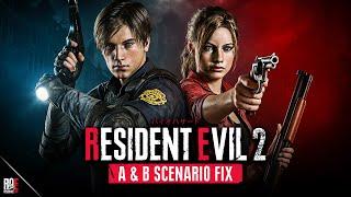 LIVE - RESIDENT EVIL 2: REMAKE | A & B Scenario FIX (NEW Mod) | Full Gameplay