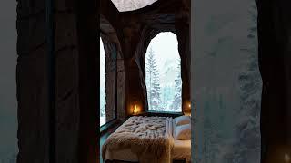 Will you stay here with when it snows? #relaxing #tour #sleepwell #travel