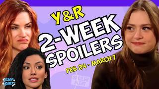 Young and the Restless 2-Week Spoilers Feb 24-March 7: Sally Chafed, Audra Panics & Claire Presses