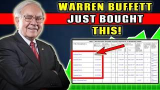 WARREN BUFFETT BOUGHT THIS 5 TIMES LAST WEEK!