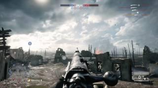 Battlefield 1 - Shooting down airplane with the Tankgewehr M1918