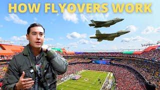 USAF Fighter Pilot on How Flyovers Work