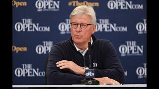 Martin Slumbers The R&A Wednesday Press Conference 2021 The Open Championship