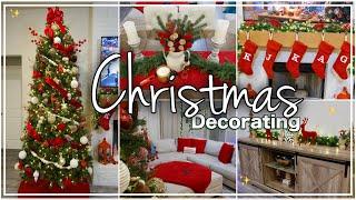 2024 CHRISTMAS DECORATE WITH ME | CHRISTMAS DECORATIONS 2024 | CHRISTMAS DECOR IDEAS