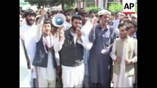 4:3 Hundreds of Afghans join anti-Pakistan protest in eastern province