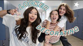 DECORATE MY LOCKER W/ ME & DAY IN MY LIFE