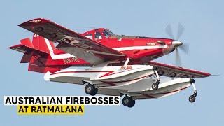 Air Tractor Fireboss 802 | VH-FBY, VH-AWU and VH-RFM | Ratmalana Sri Lanka