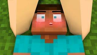 Steve is surprised at Alex! What did she do? - monster school minecraft animation