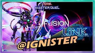 @IGNISTER GAMEPLAY IN FUSION X LINK FESTIVAL IN YUGIOH MASTER DUEL