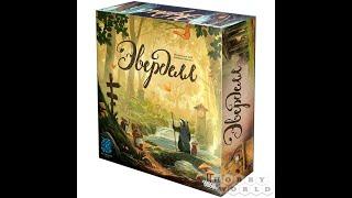 Эверделл - играем в настольную игру. Everdell board game.
