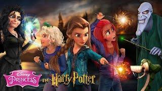 Disney Princesses in Harry Potter They protect Hogwarts and become Hogwarts Legacy! | Alice Edit!