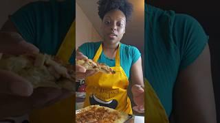 Homemade Pizza 10/10 ⭐ | #shorts #pizza #cooking #chefathome #jamaicanvlogger