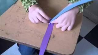 how to make a paper jacob's ladder ornament