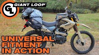 You Don't Need an Expensive Motorcycle to Have Adventures! Giant Loop Luggage on a $2000 Dual Sport