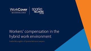 Webinar: Workers' compensation in the hybrid work environment