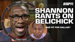 BELICHICK DEBATE  Shannon Sharpe FIRES OFF at Stephen A. over Cowboys 'respectability' | First Take