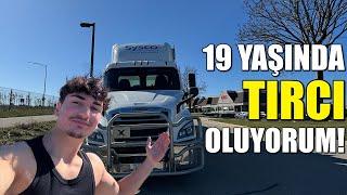 19 YAŞINDA TIRCI OLUYORUM! Amerika'da Kalmak İçin Neler Yaptım, Amerika'da Tırcı Olmak, Tırcılık