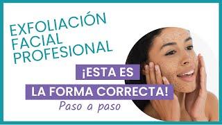 Aprende a exfoliar la cara como una profesional | Paso a paso