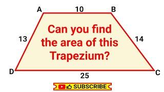 Can you find the area of the Trapezium?