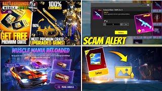 NEXT PREMIUM CRATE UPGRADE SKIN | ONLY 10UC ULTIMATE OUTFIT | GET ADVANCE LOBBY | BGMI NEW CAR