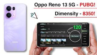 Oppo Reno 13 5g Pubg Test - Graphics Test.! DM 8350 + 16GB Ram.!