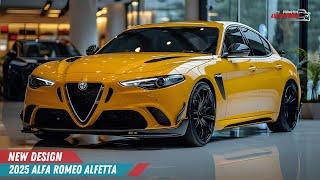 New 2025 Alfa Romeo Alfeta: A Luxurious Driving Experience Packed with Tech