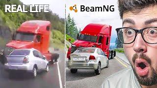 ACCIDENTES BASADOS EN LA VIDA REAL  | BeamNG Drive #5