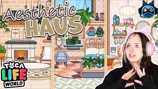 AESTHETIC LUXUSVILLA in TOCA BOCA EINRICHTEN! Toca Life World Haus