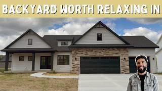 STUNNING Luxury House Tour Near Grand Rapids Michigan | New Construction Homes