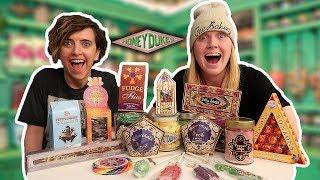 Trying Harry Potter Candy from Honeydukes ft. Tessa Netting