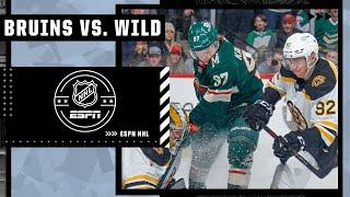 Boston Bruins at Minnesota Wild | Full Game Highlights